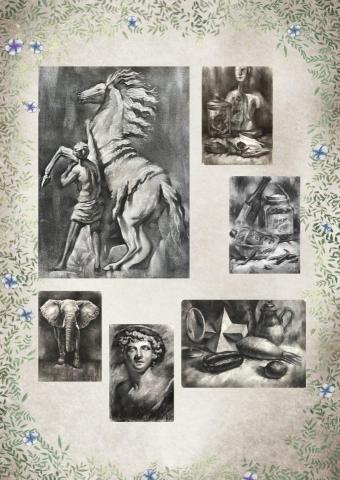 方晨羽 - 素描作品