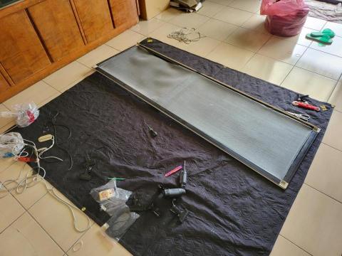 傑飛水電工作室 - 防霾紗網更換