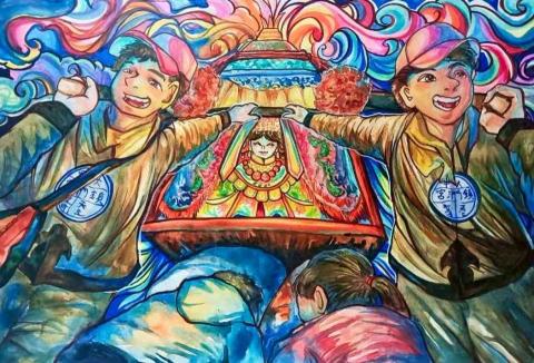 陳永晴 - 2024世界文創全能藝術-公開組 亞軍
麥克筆作品