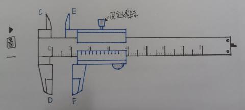 芊 - 手繪游標卡尺