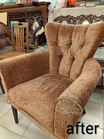 阿倫清潔 - 清洗後的個人座椅
不僅顏色上變得明亮有光澤
觸摸起來更加清爽 沒有黏膩感