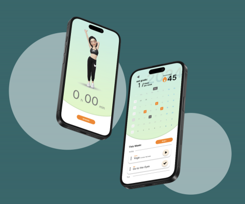 Rose - UI 設計＿Flex Minder
詳細作品：https://www.behance.net/gallery/235119771/UI-UX-Design-_-Flex-Minder