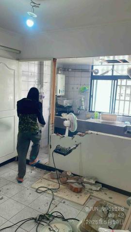 大御林工程 - 三重區進行拆除作業。