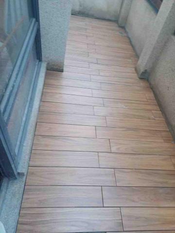 水電/系統櫃/輕裝修/鐵工/泥作 - 庭院貼木紋磁磚