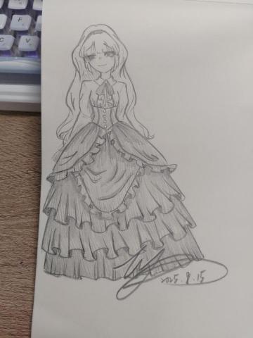 喵喵 - 空餘時畫的手繪