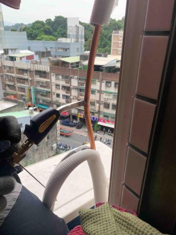 鑫凱冷氣空調 - 冷媒管接續 無氧燒焊