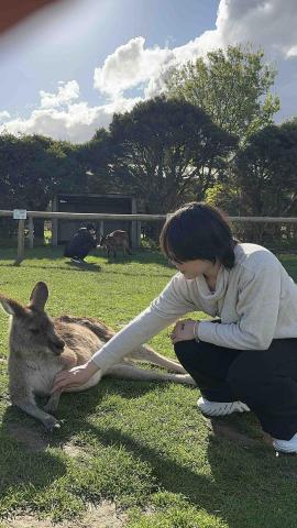 葉韻玉 - 在暑假的時候去澳洲的語言學校