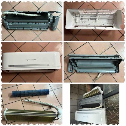 鑫凱冷氣空調 - 冷氣拆機保養完成
