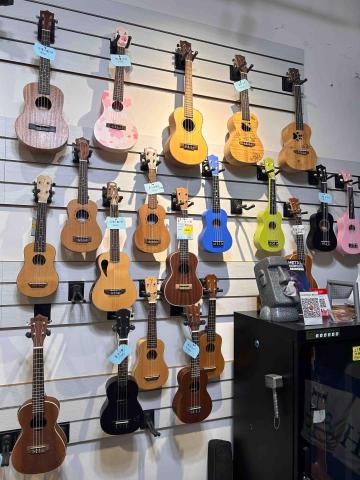 《吉他日誌》音樂教學中心 - 烏克麗麗眾多選擇