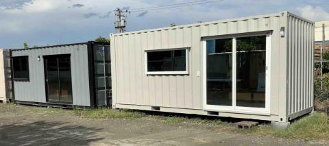 鈞承貨櫃屋 - 20呎原封櫃 規劃衛浴套房/辦公室