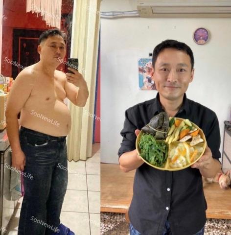 浩哲-身心靈瘦身教練 - 3個月瘦身成果