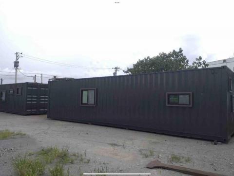 鈞承貨櫃屋 - 40呎原封鐵櫃 衛浴套房/客廳空間/廚房規劃