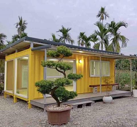 鈞承貨櫃屋 - 20呎原封櫃（併櫃施作）拓展客廳空間