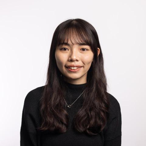 提供100元剪髮家樂福服務的專家張語軒