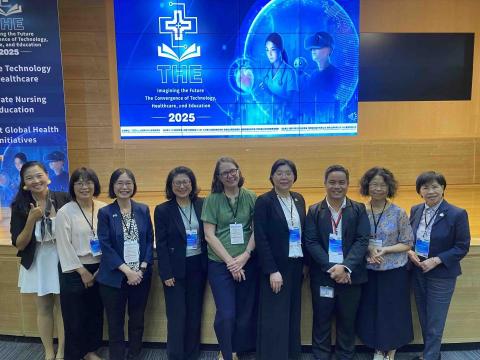 Joe Cho - 2025/09/26-27 Hosting International Conference on Imagining the Future: The Convergence of Technology, Healthcare, and Education (THE) in English 展望未來—融合科技、健康照護與教育國際研討會英文主持 @ International Conference Hall of Chang Gung University of Science and Technology