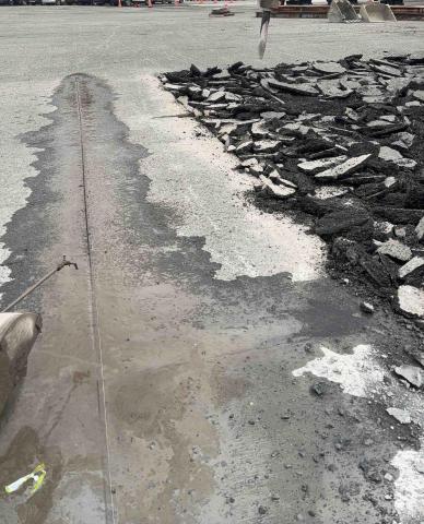 宇成鐵工工程行 - 地板切割 改水泥地面