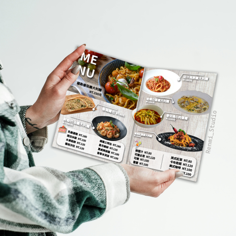 YA！Renmi_Studio - 餐廳DM設計