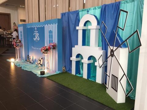 歐拉樂團陳老師 - 很得意的婚禮
作品～連城堡都是客製的喔！婚禮後送到新人家，海洋風特別適合在美好的夏季