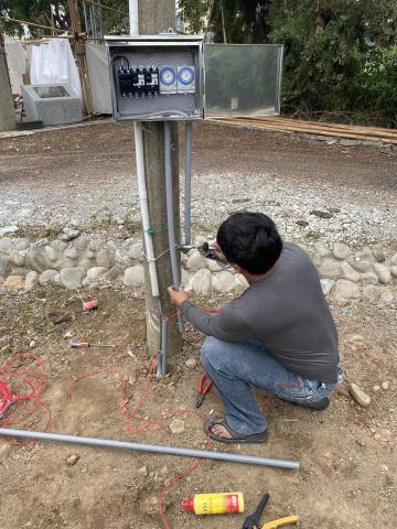 橙名家設計工程行 - 室外配電管線