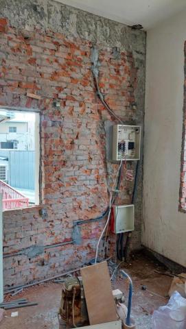 昱銓空間設計 - 二樓更新電箱，線管換新