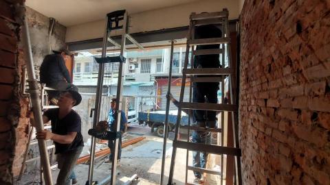 昱銓空間設計 - 鋼構上樑中