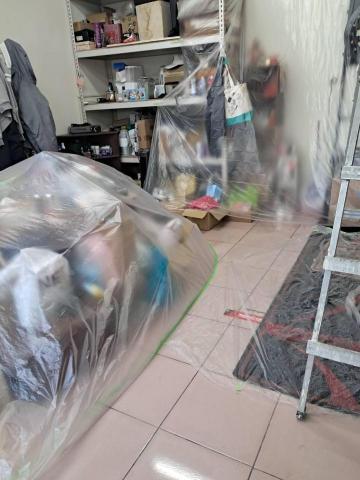 賴先生 - 施工過程遮蔽保護物品