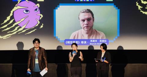 李謦芳 - 高雄電影節，映後座談逐步口譯。