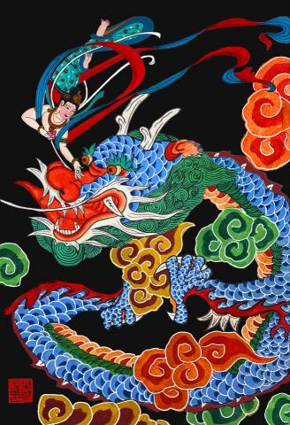 Gordon Fan - 龍年賀卡設計