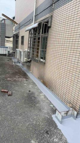 昇固防水工程 - 頂樓牆角施作pu 防水