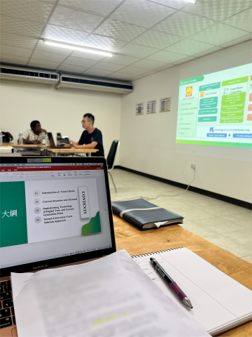 陳亮妤 - 國合會智慧農業課程同步口譯－興農芳蘭園參訪