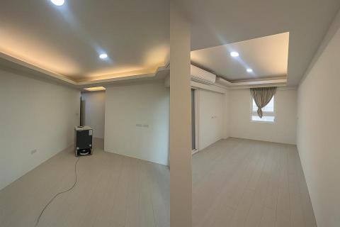 琚築美居企業工程/清潔/油漆/鍍膜/空調/水電/防水 - 「整體以灰階色系為主，搭配光線映照，營造沉穩大器的高級氛圍。」