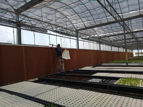 傑達國際 - 溫室規劃通風、降溫與濕度控制系統，提供穩定的生長環境，促進作物健康與產量提升。