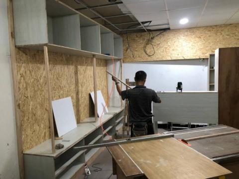 承藝室內裝修 - 商空木工櫃體施工