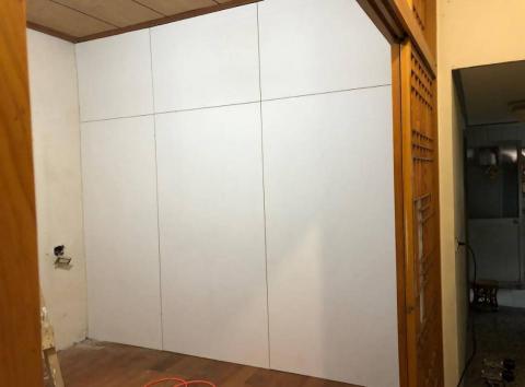 承藝室內裝修 - 修改和室防火材質輕隔間牆