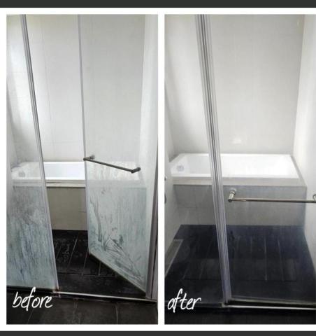 邱小姐 - 乾濕玻璃水垢清潔