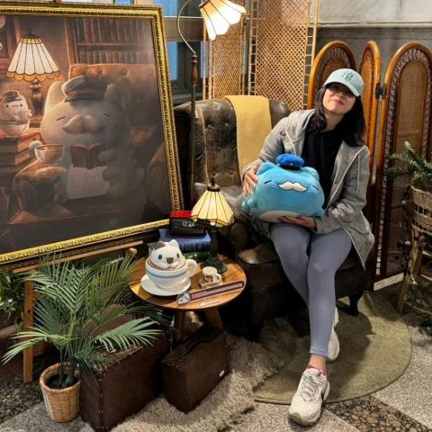 提供冥想正念服務的專家晴