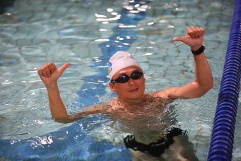 邱正緯 - 平日游泳練習