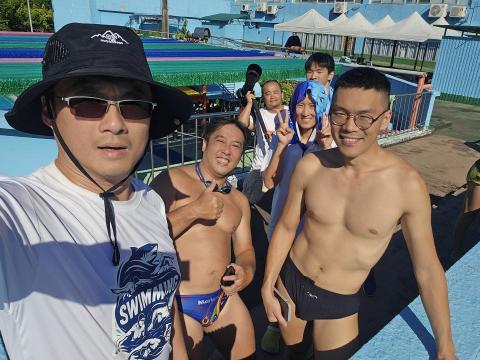 邱正緯 - 參加運博盃游泳比賽