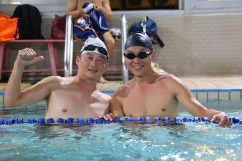 邱正緯 - 平日游泳團練自我鍛鍊