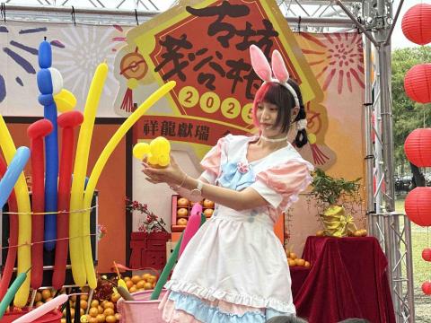 造型氣球 半半姐姐 - 氣球秀