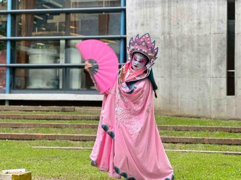 造型氣球 半半姐姐 - 川劇變臉