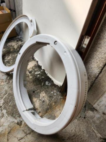 淨俏俏專業清洗 - 清洗後洗衣桶上邊緣蓋