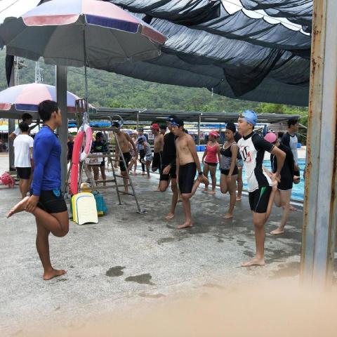 林承恩 - 頭城泳池時期教學照片