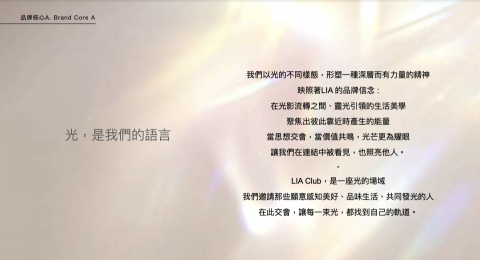 許劭琦 - 品牌文案