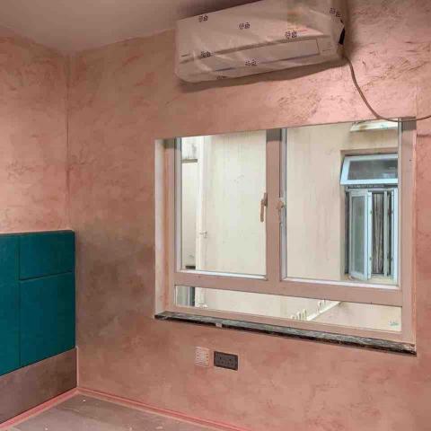 睿璿油漆工程 - 房間全室壁面 閃耀威尼斯 仿石漆