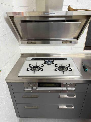 陳開元 - 安裝 連烤爐日本製