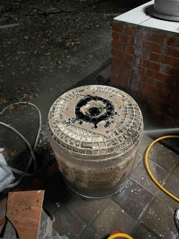 小瑋冷氣保養工作室 - 清洗前 洗衣機內通