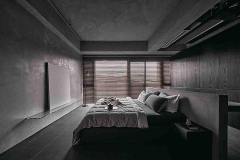 睿璿油漆工程 - 豪宅 天花牆面樂土 櫃子 黑色染色處理