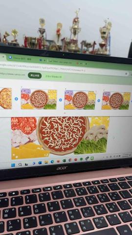 周瑞誼 - 線上英語教學採用互動白板 增加學習的快樂！（這堂課是讓小朋友學習各食材的單詞）