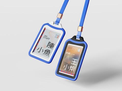 Felix - 活動名牌設計，以不同設計區分參與者與工作人員。